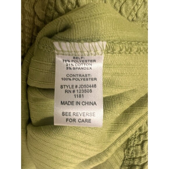 *Rue21 Heart and Hips Women's Medium BodyCon Green Sleeveless Tank Dress - Picture 5 of 6